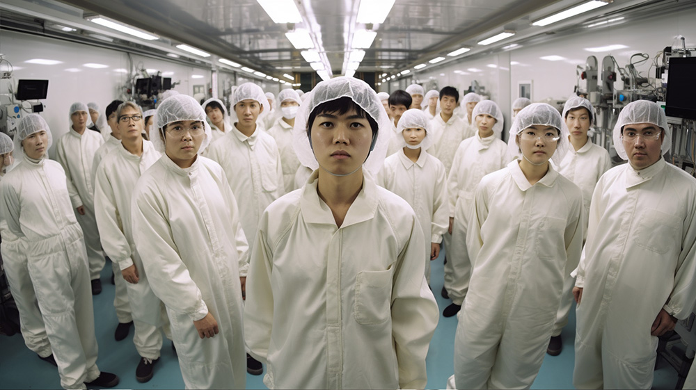 芯片工廠工作服