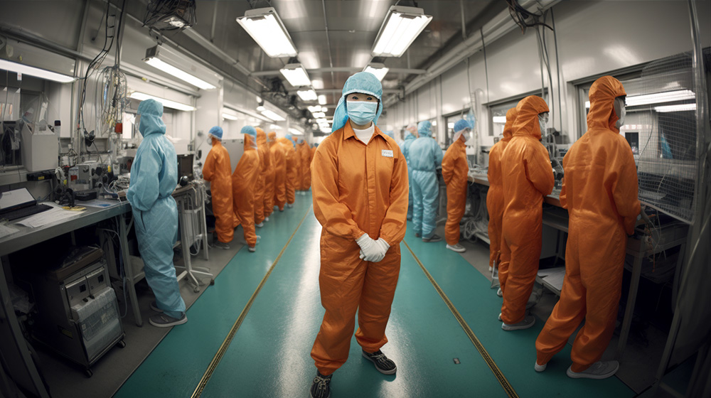芯片工廠工作服