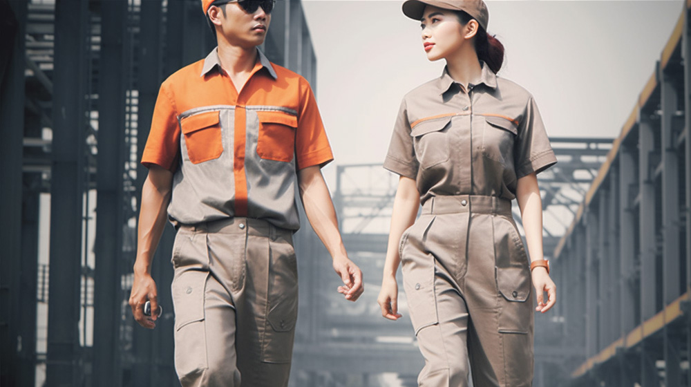 水泥廠夏季工作服