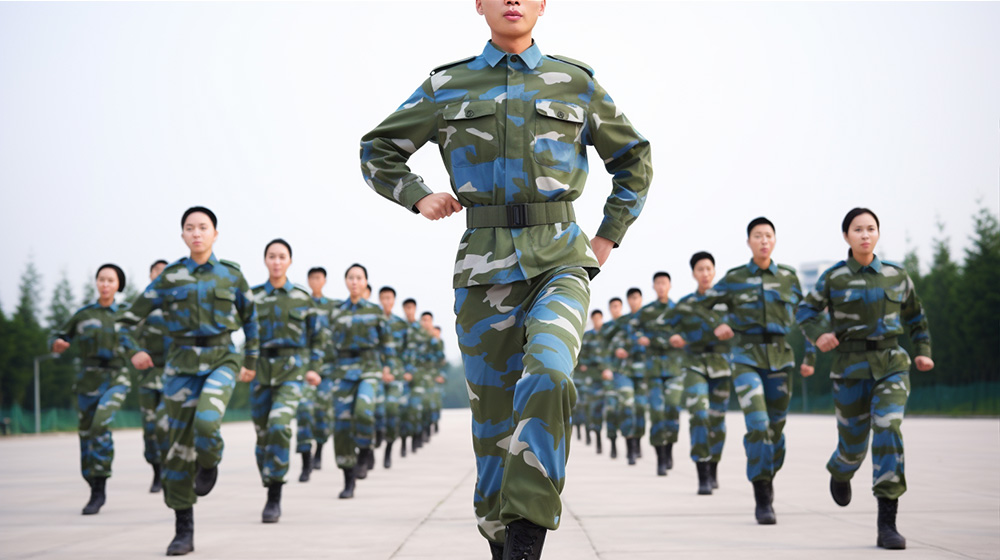 大學生軍訓服