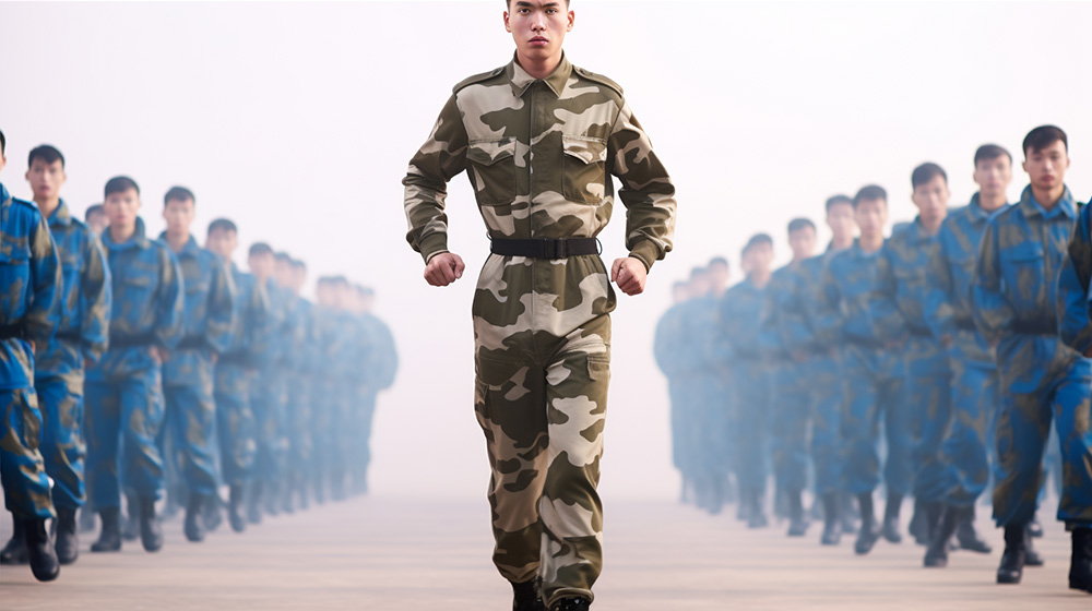 軍訓迷彩服