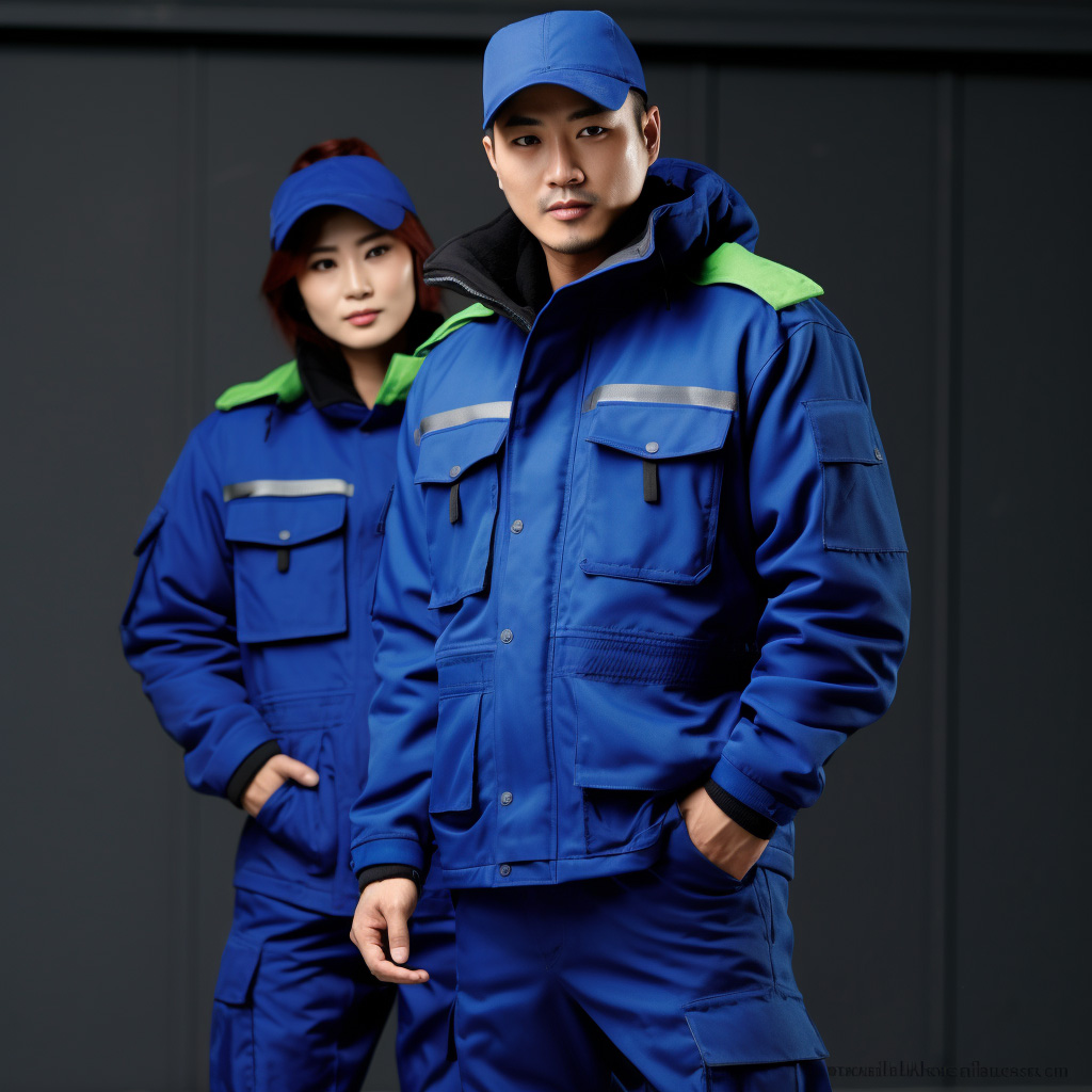 壓鑄行業工作服棉襖