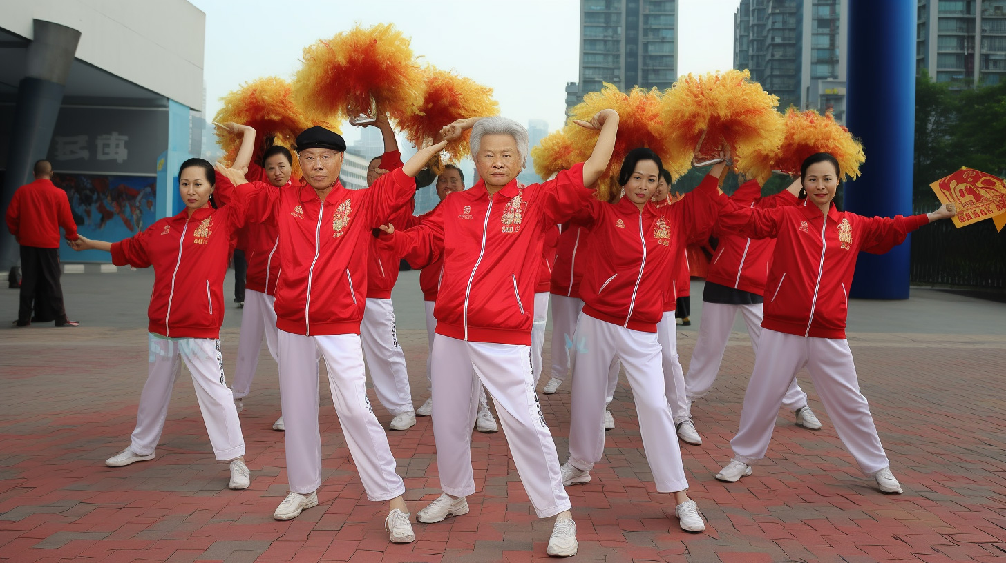 老年團體服裝